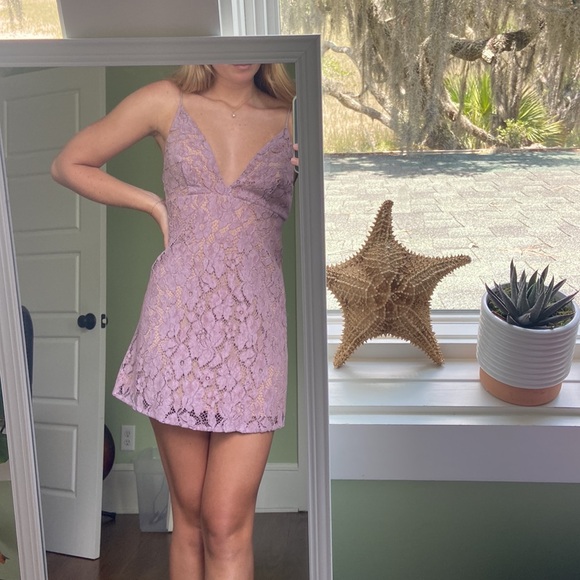 Purple, mini Free People dress - Picture 2 of 4
